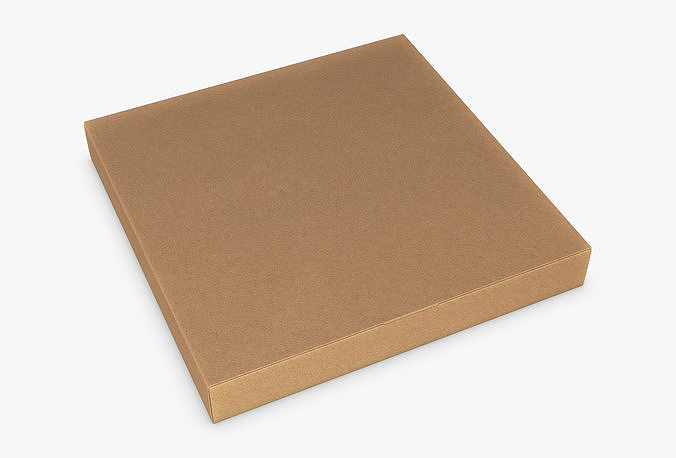 Package Cardboard Box M 3 3D model 4