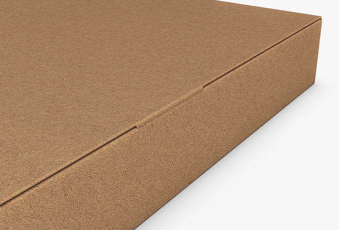 Package Cardboard Box M 3 3D model 6