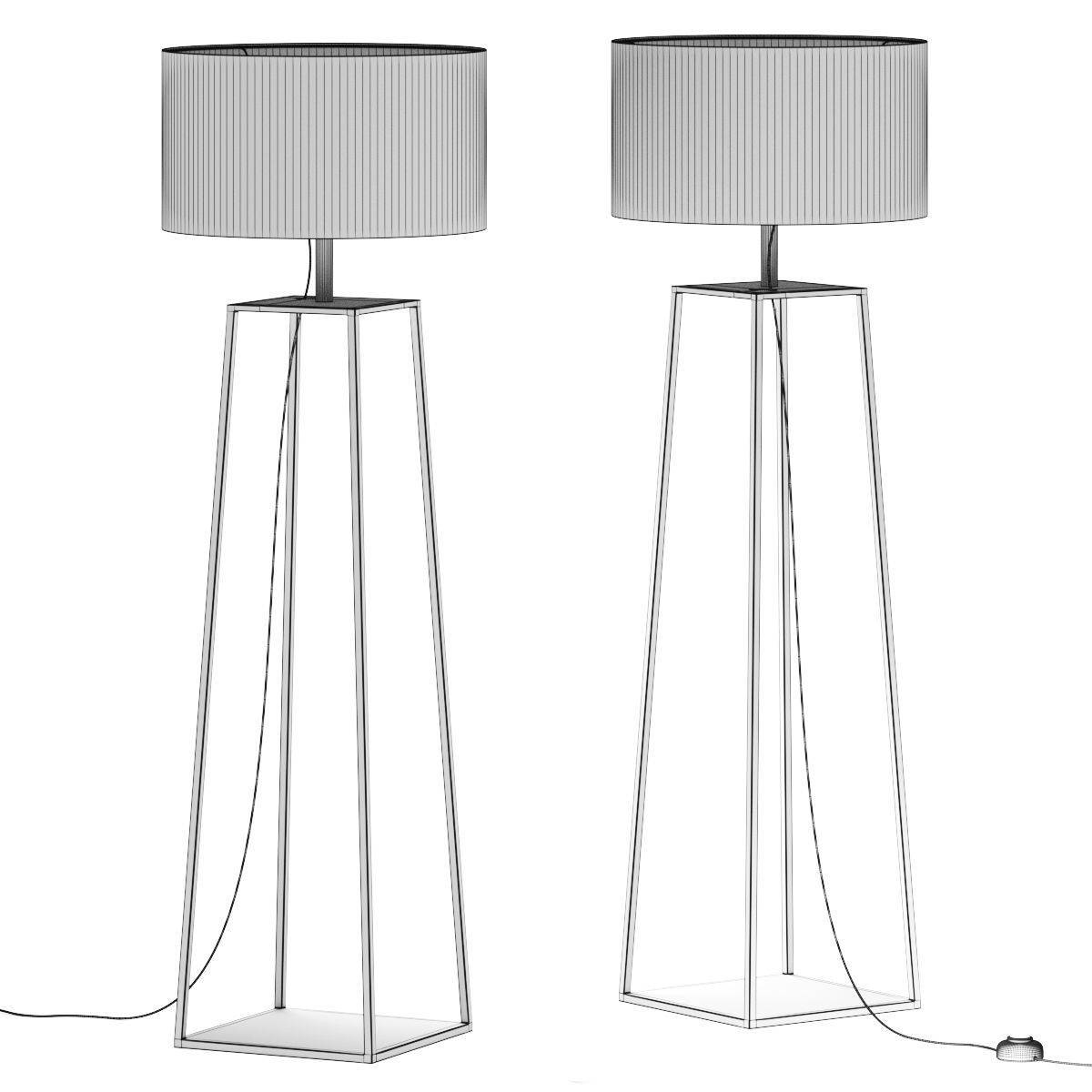 Carpyen Tiffany 2 Floor Lamp 3D model_1