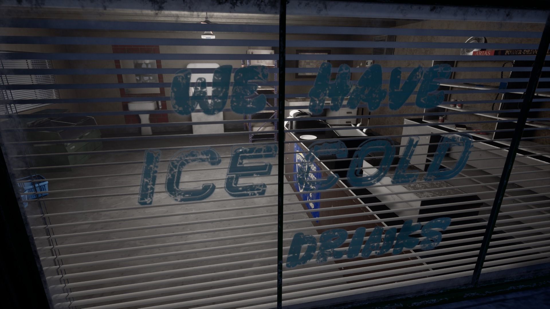 UE5 pack old GasStation complete scene Low-poly 3D model_28