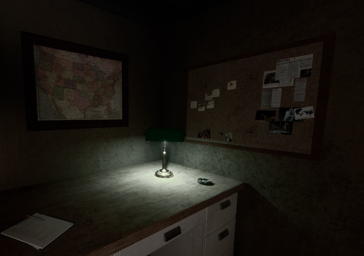 UE5 pack old GasStation complete scene Low-poly 3D model_12