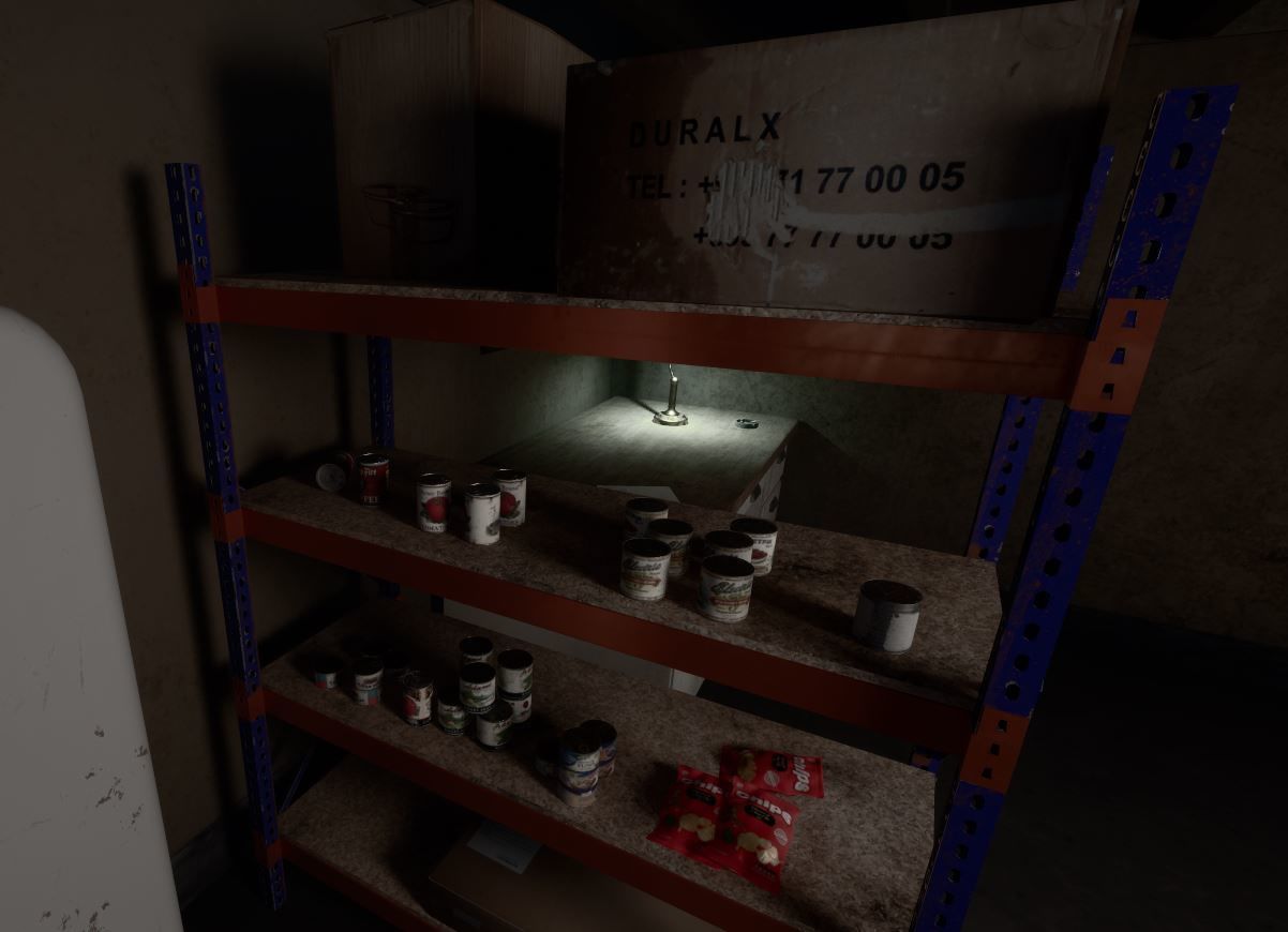 UE5 pack old GasStation complete scene Low-poly 3D model_11