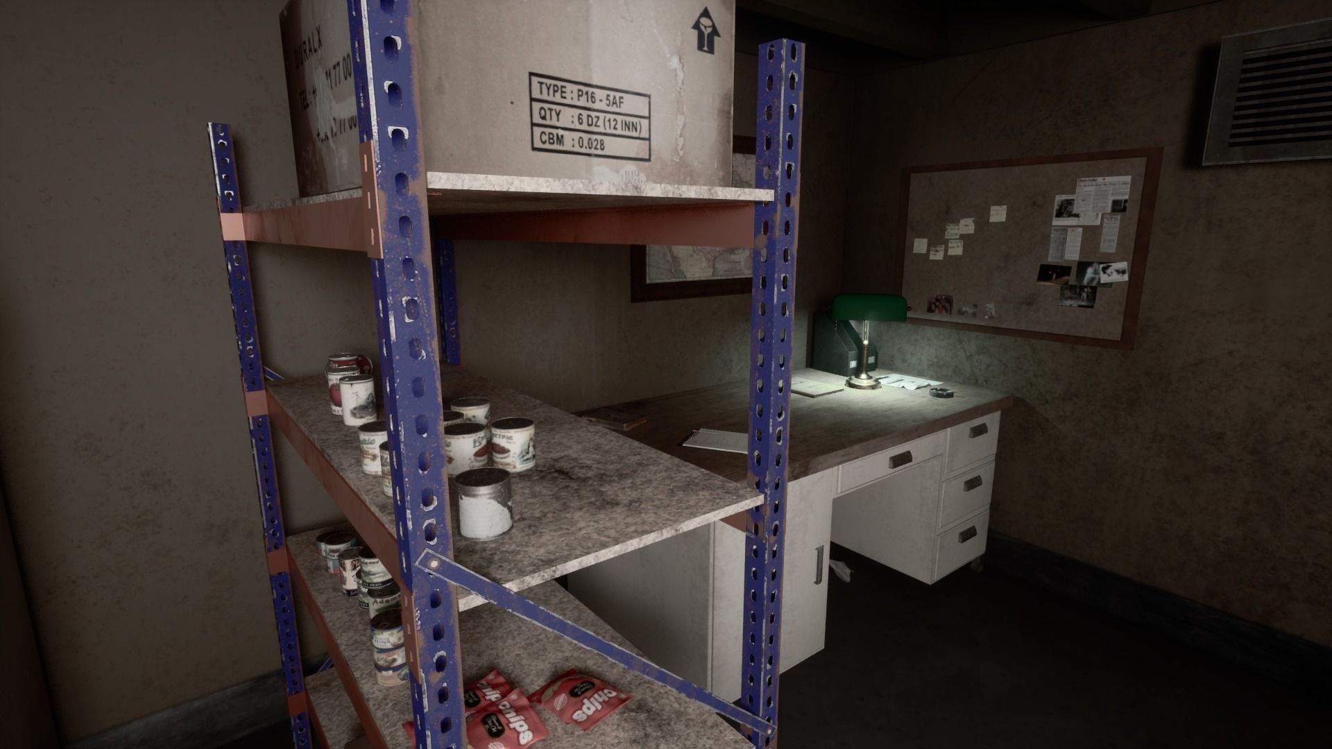 UE5 pack old GasStation complete scene Low-poly 3D model_25