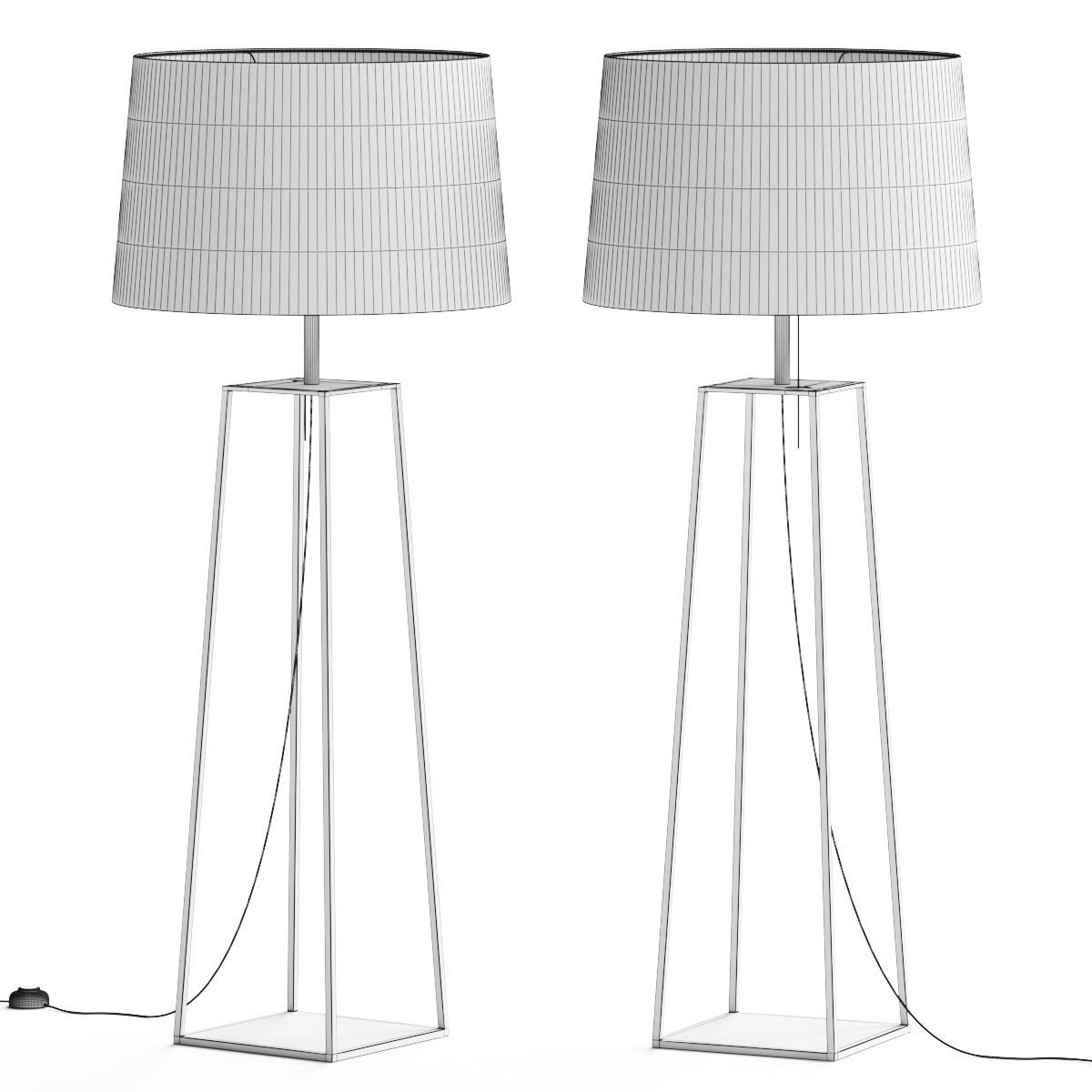 Carpyen Tiffany 1 Floor Lamp 3D model_1