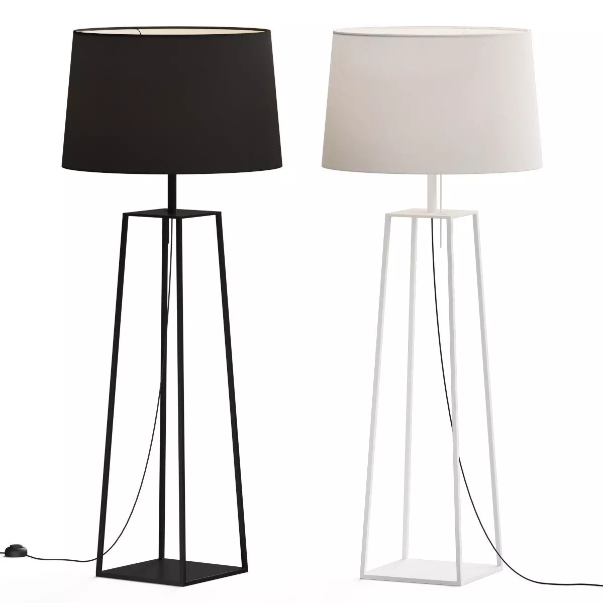 Carpyen Tiffany 1 Floor Lamp 3D model_0