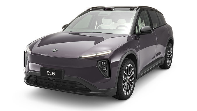2024 NIO EL6 ES6 With Interior 3D model