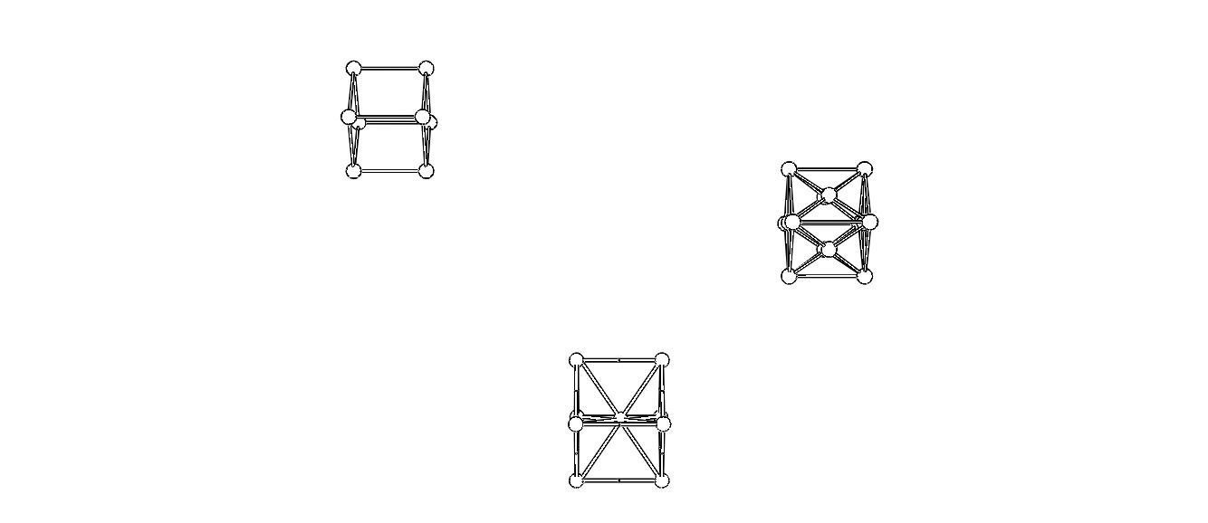 Cubic System Lattices 3D print model_38