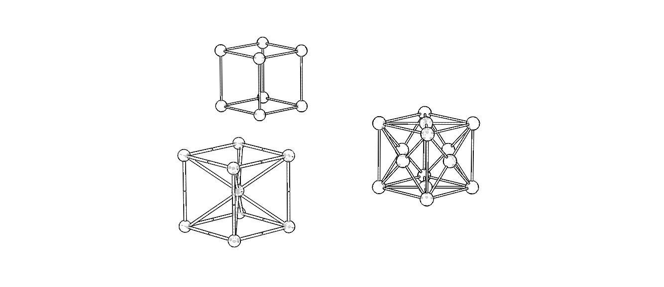Cubic System Lattices 3D print model_31