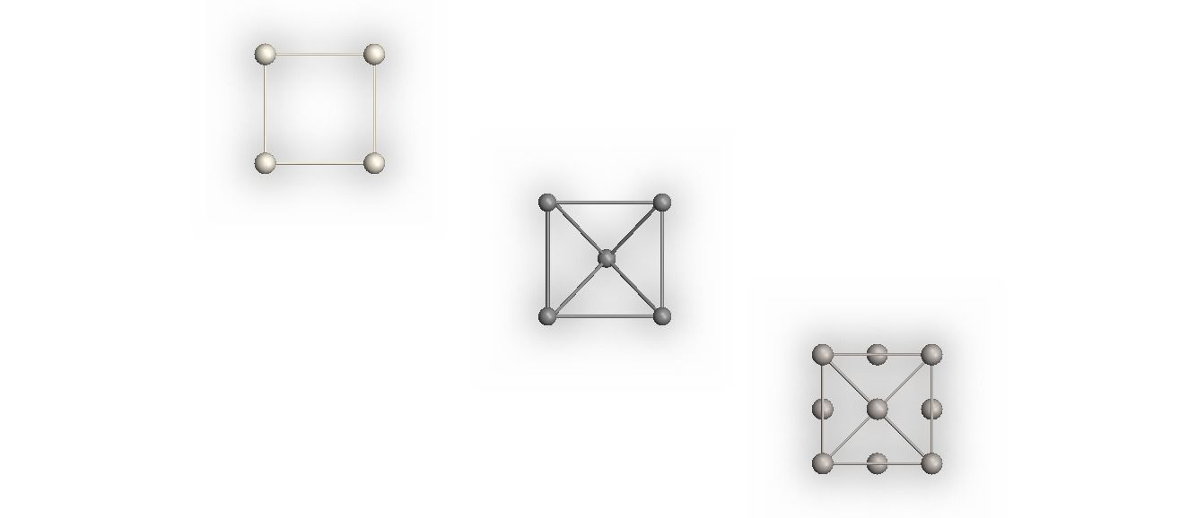 Cubic System Lattices 3D print model_17