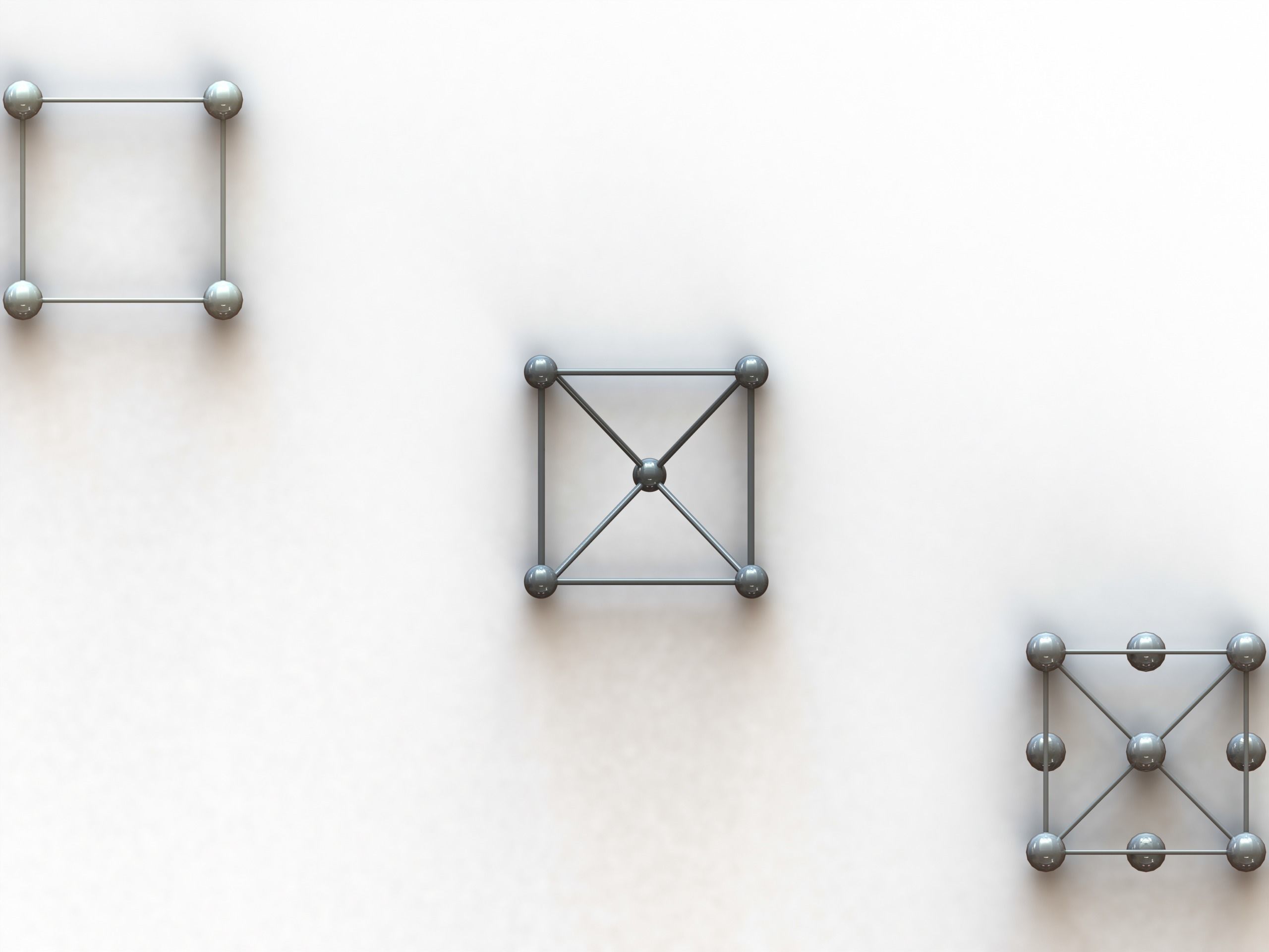 Cubic System Lattices 3D print model_1