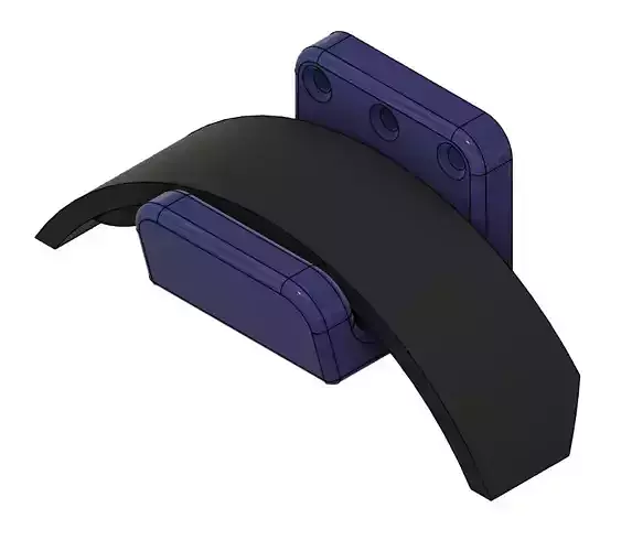 Screwed Headset Holder