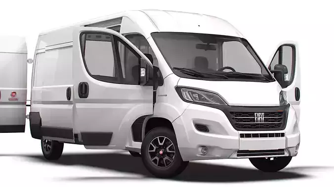 Fiat Ducato Van L3H2 HQ Interior 2023