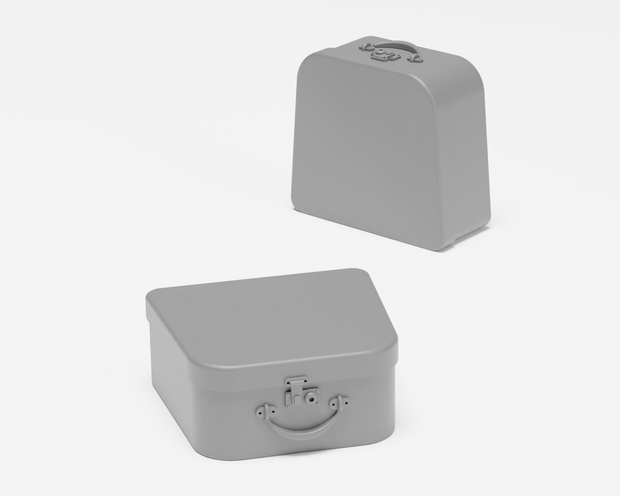 Luggage Pack - Set of 8 suitcases in 1-35 3D print model_8
