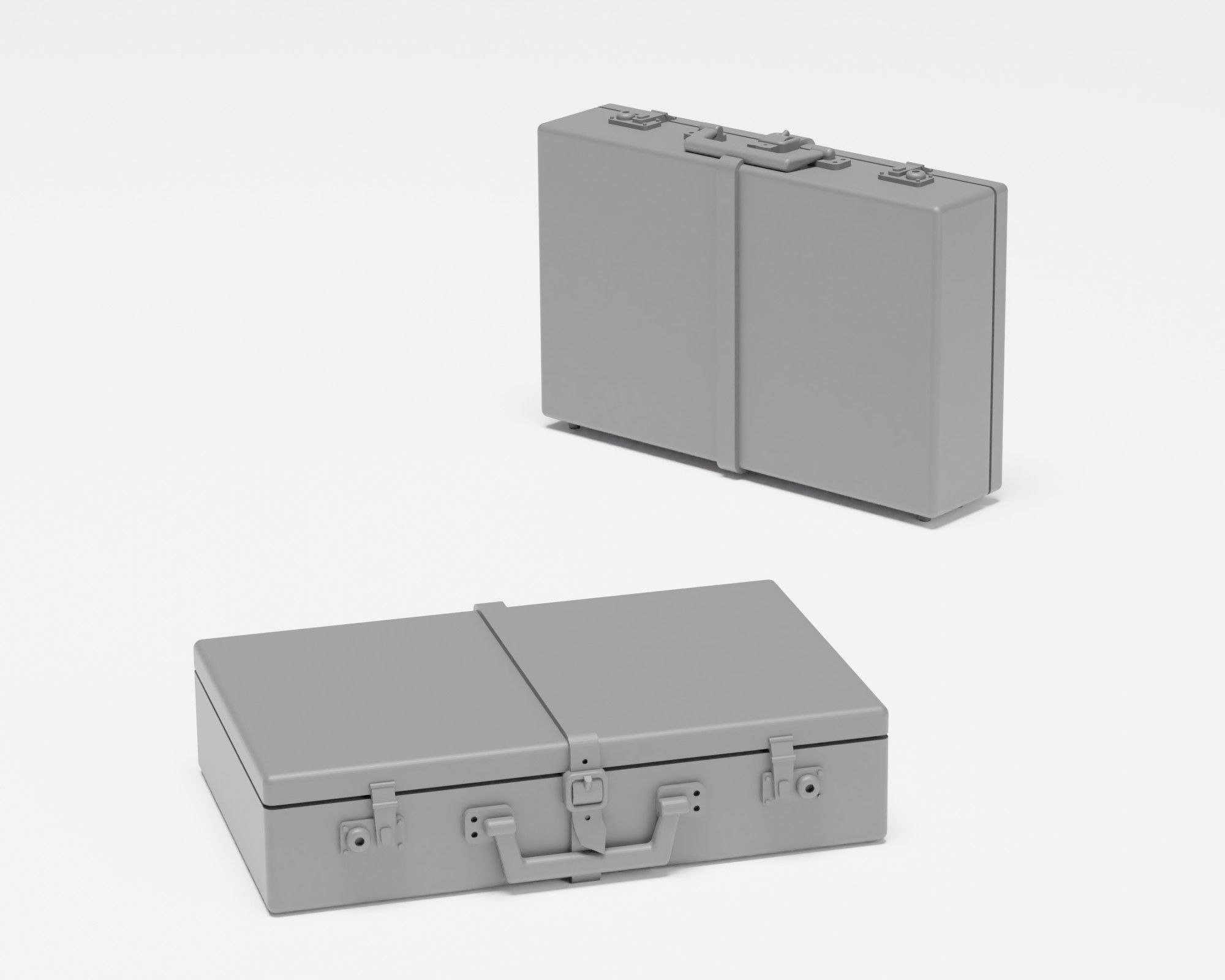 Luggage Pack - Set of 8 suitcases in 1-35 3D print model_3