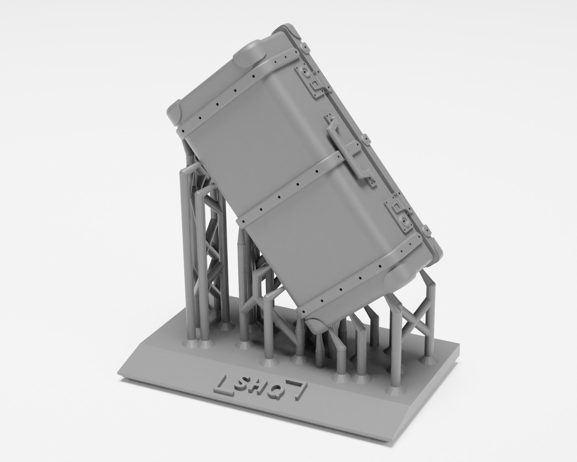 Luggage Pack - Set of 8 suitcases in 1-35 3D print model_10