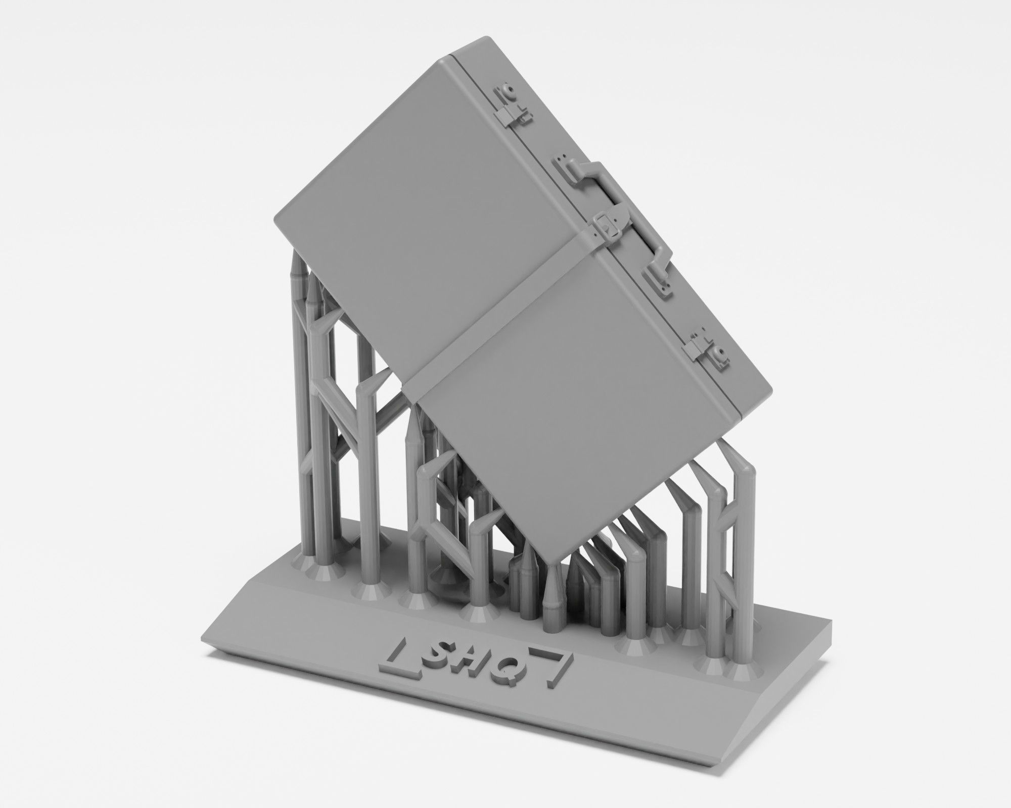 Luggage Pack - Set of 8 suitcases in 1-35 3D print model_15