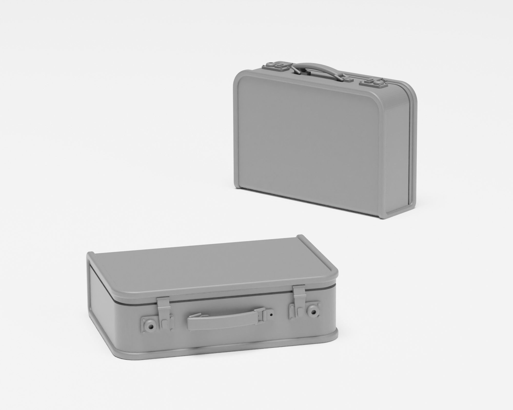 Luggage Pack - Set of 8 suitcases in 1-35 3D print model_5