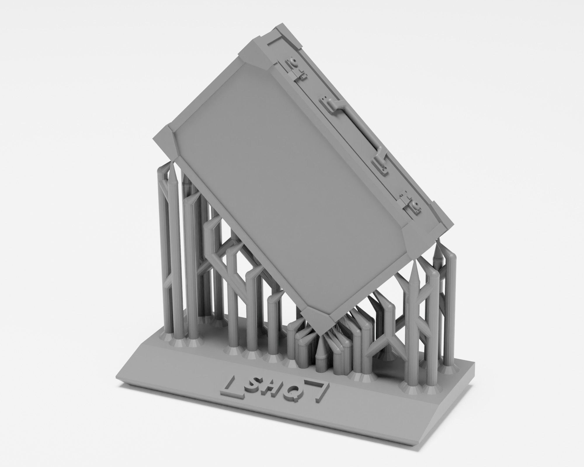 Luggage Pack - Set of 8 suitcases in 1-35 3D print model_16