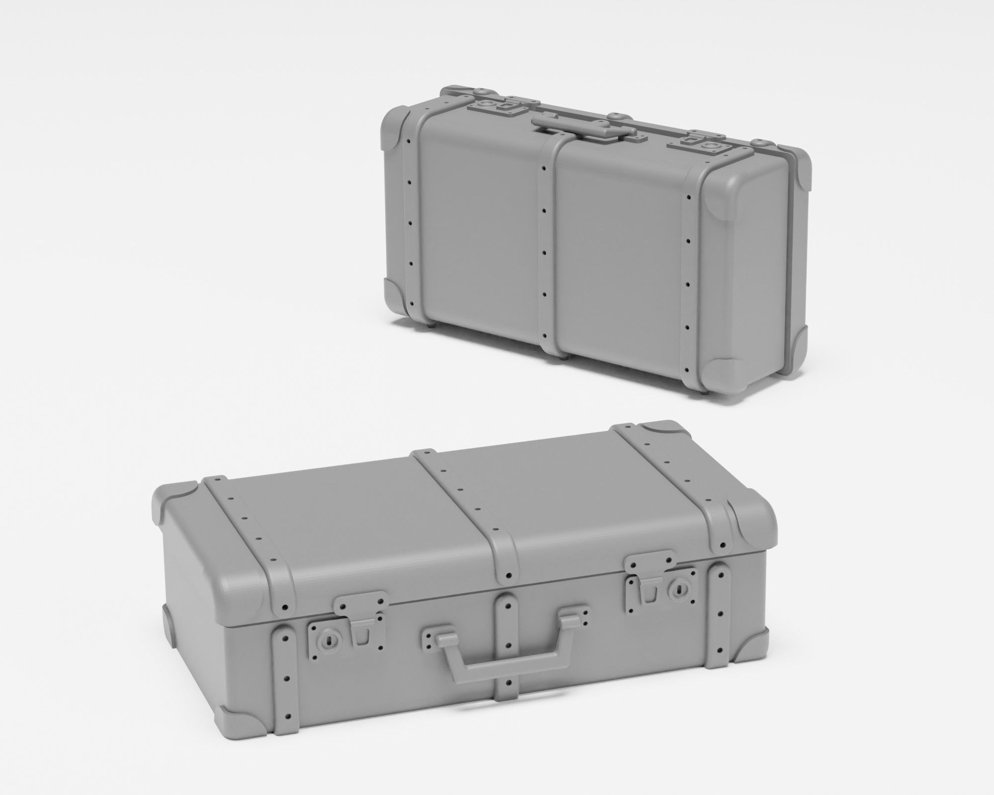 Luggage Pack - Set of 8 suitcases in 1-35 3D print model_6