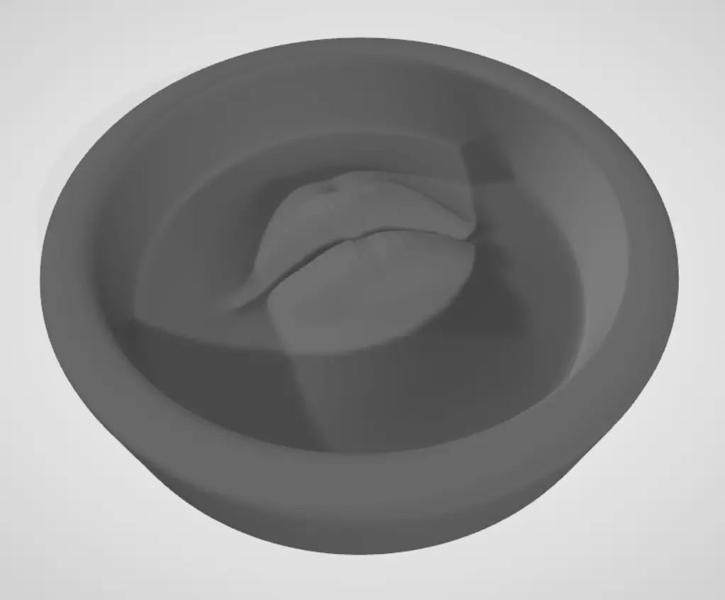 Lip stick holder 3D print model_0