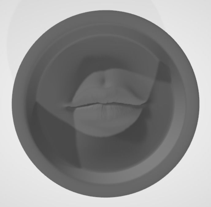 Lip stick holder 3D print model_1
