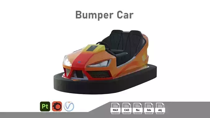 Bumper Car Orange