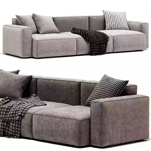 MAGS SOFT 3 SEATER COMBINATION 1 LOW By Hay