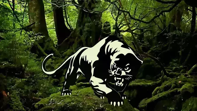 Panther Free 3D model