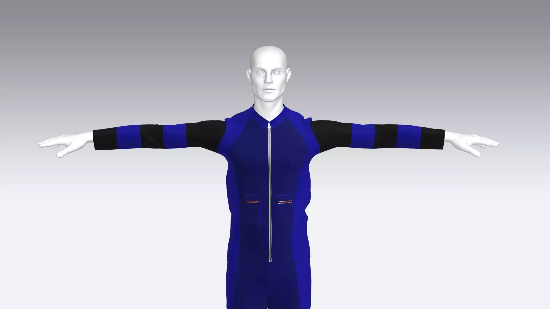 Climber Cloth Low-poly 3D model_0