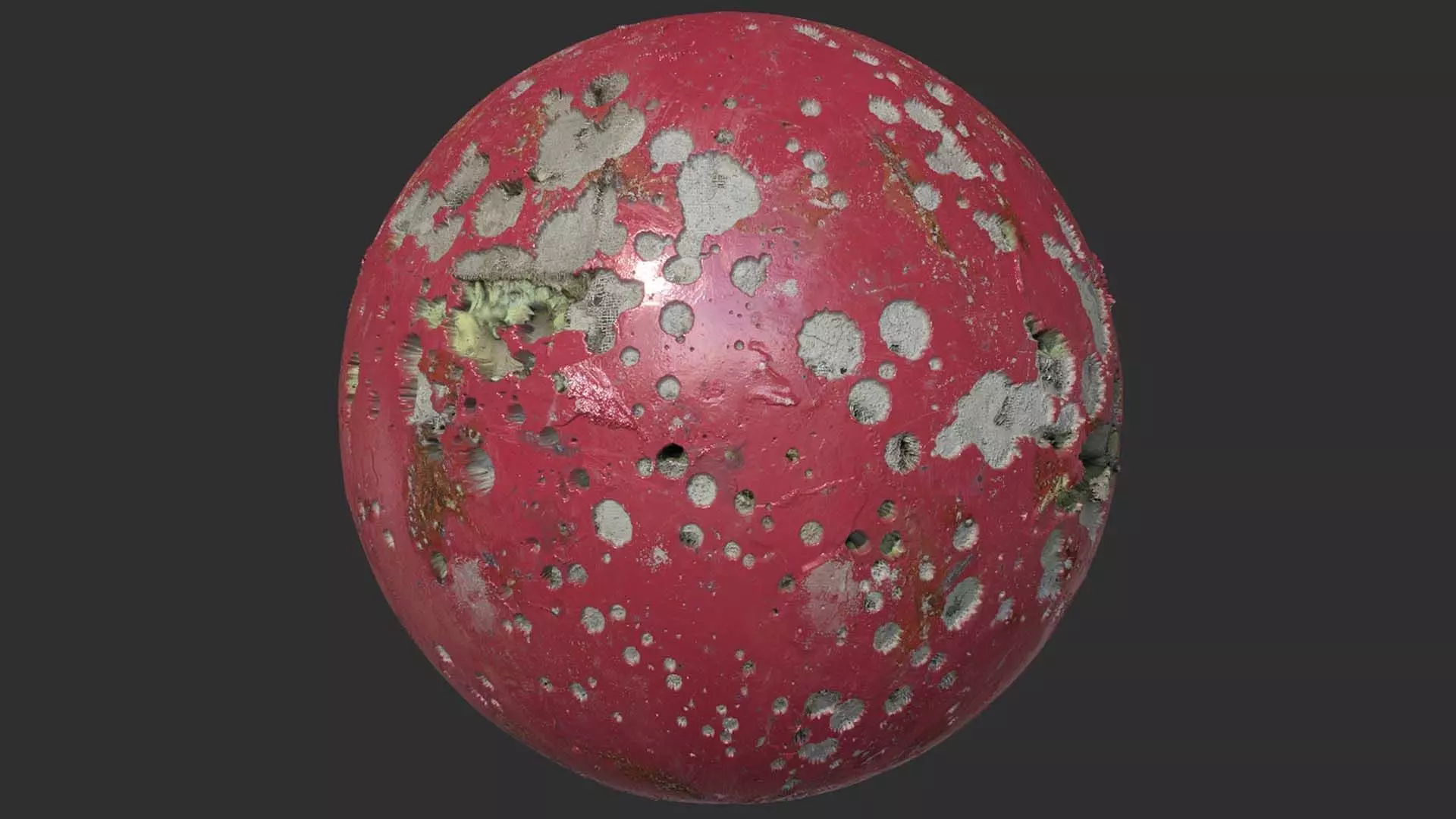 Damaged Paint Concrete Wall Seamless 4k Pbr Texture Texture_3