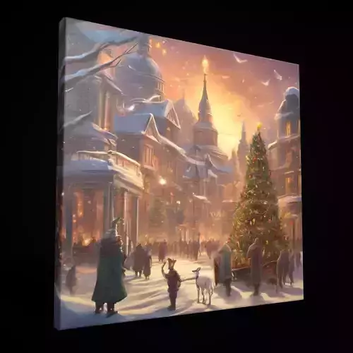 Christmas Painting Three