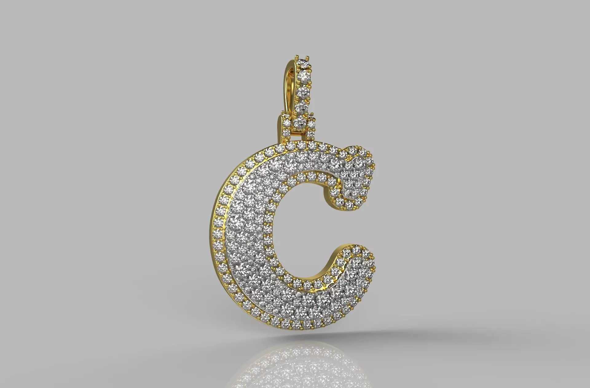 Number 10 Pendant 3D print model