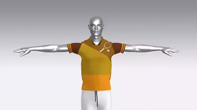  Tennis Player Uniform