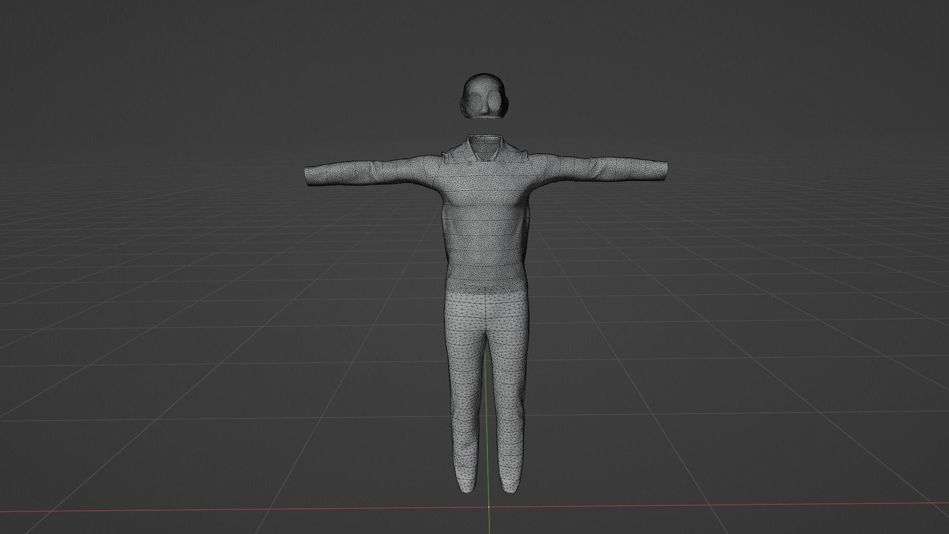  Thief Outfit Low-poly 3D model_7