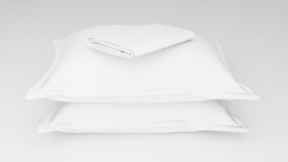 Pillow 3D model 3D model_2