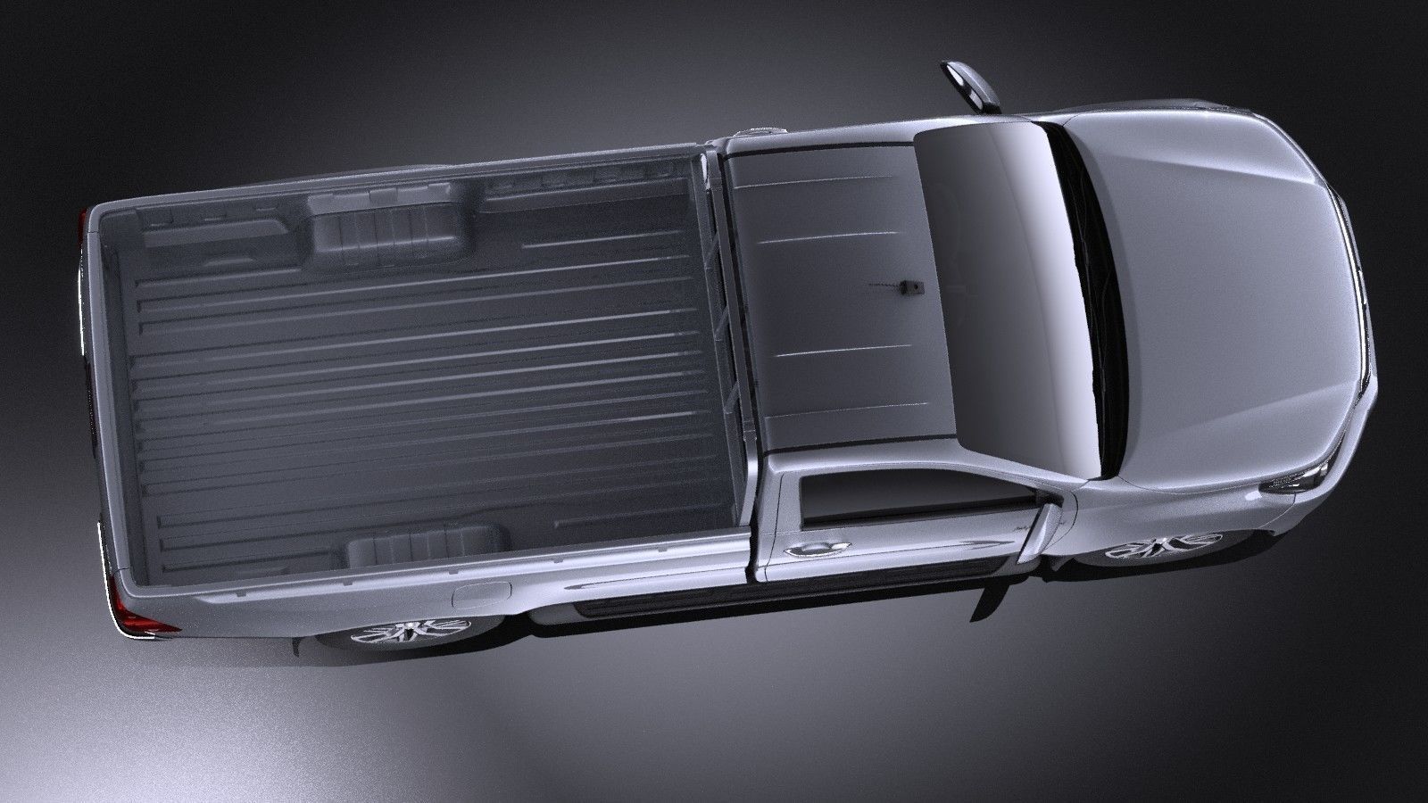 Toyota Hilux Regular Cab 2016 3D model_6