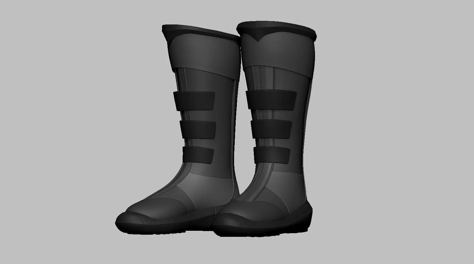 SuperHero Boots 3 3D print model_0