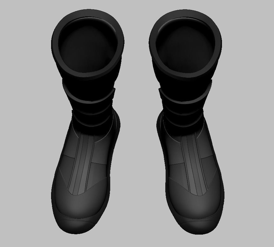 SuperHero Boots 3 3D print model_6
