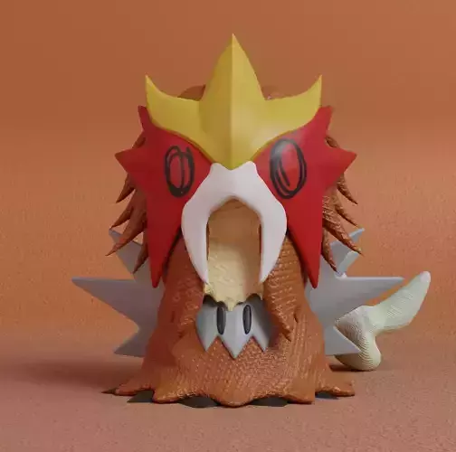 Pokemon - Mimikyu Entei  3D print model
