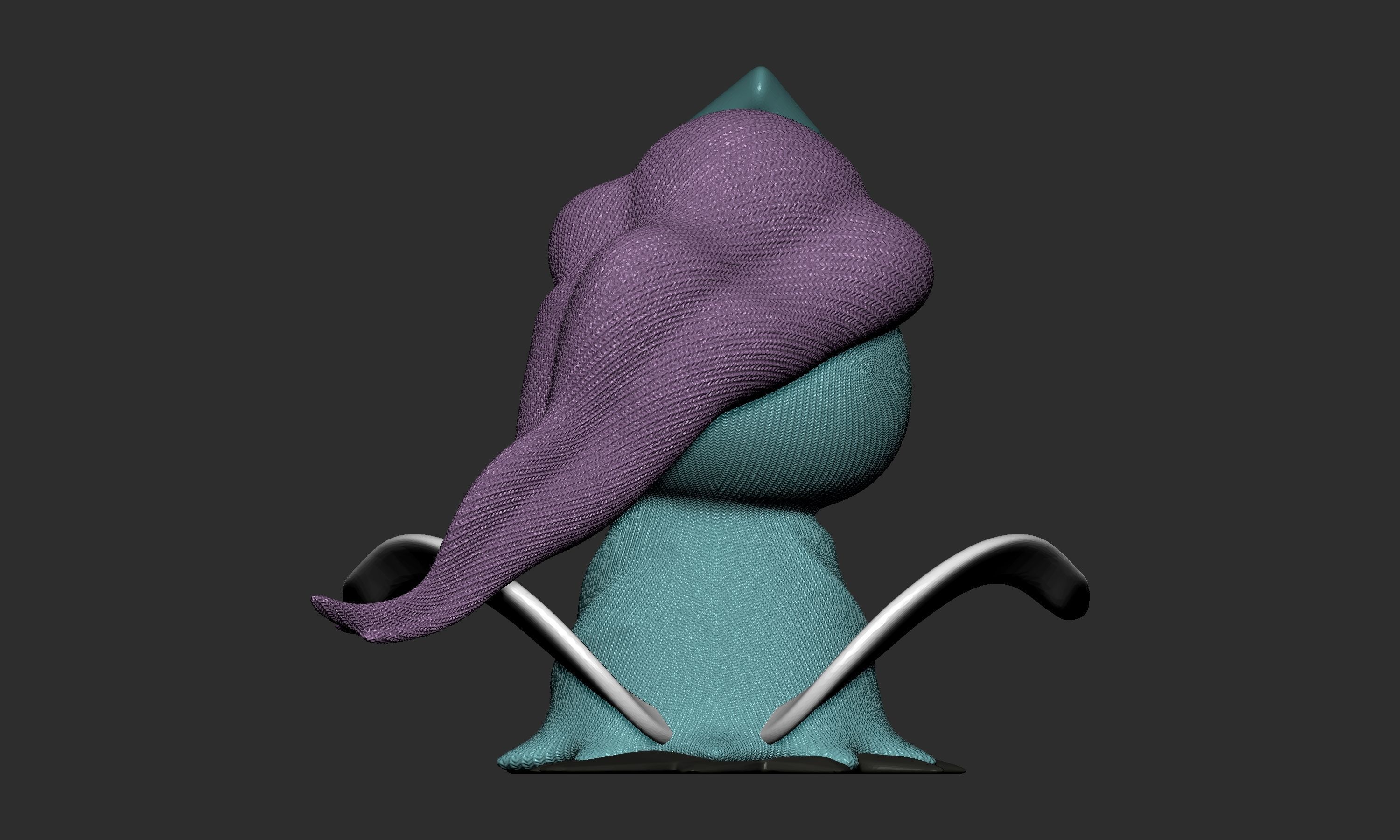 Pokemon - Mimikyu Suicune 3D print model_5