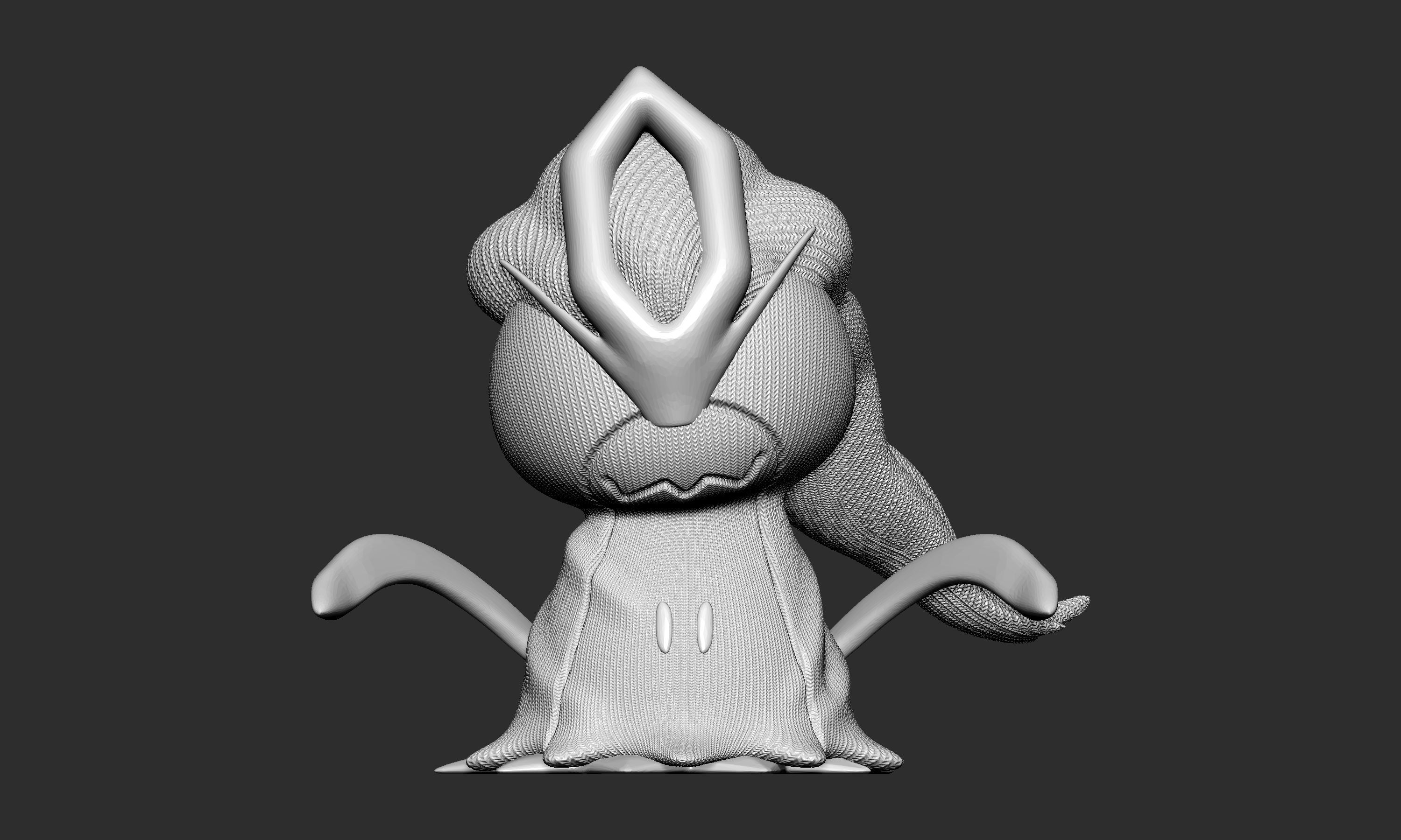 Pokemon - Mimikyu Suicune 3D print model_2