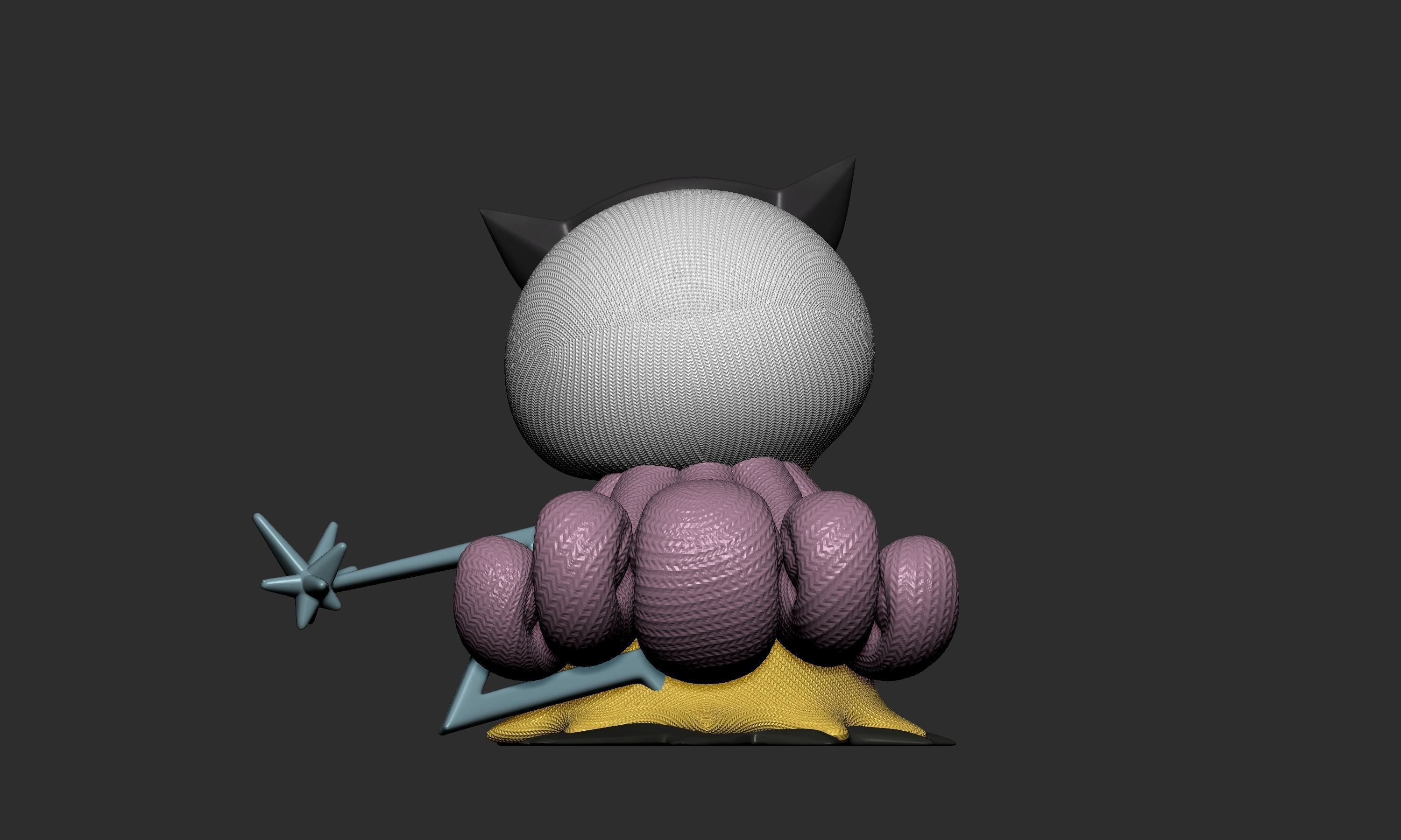 Pokemon - Mimikyu Raikou 3D print model_5