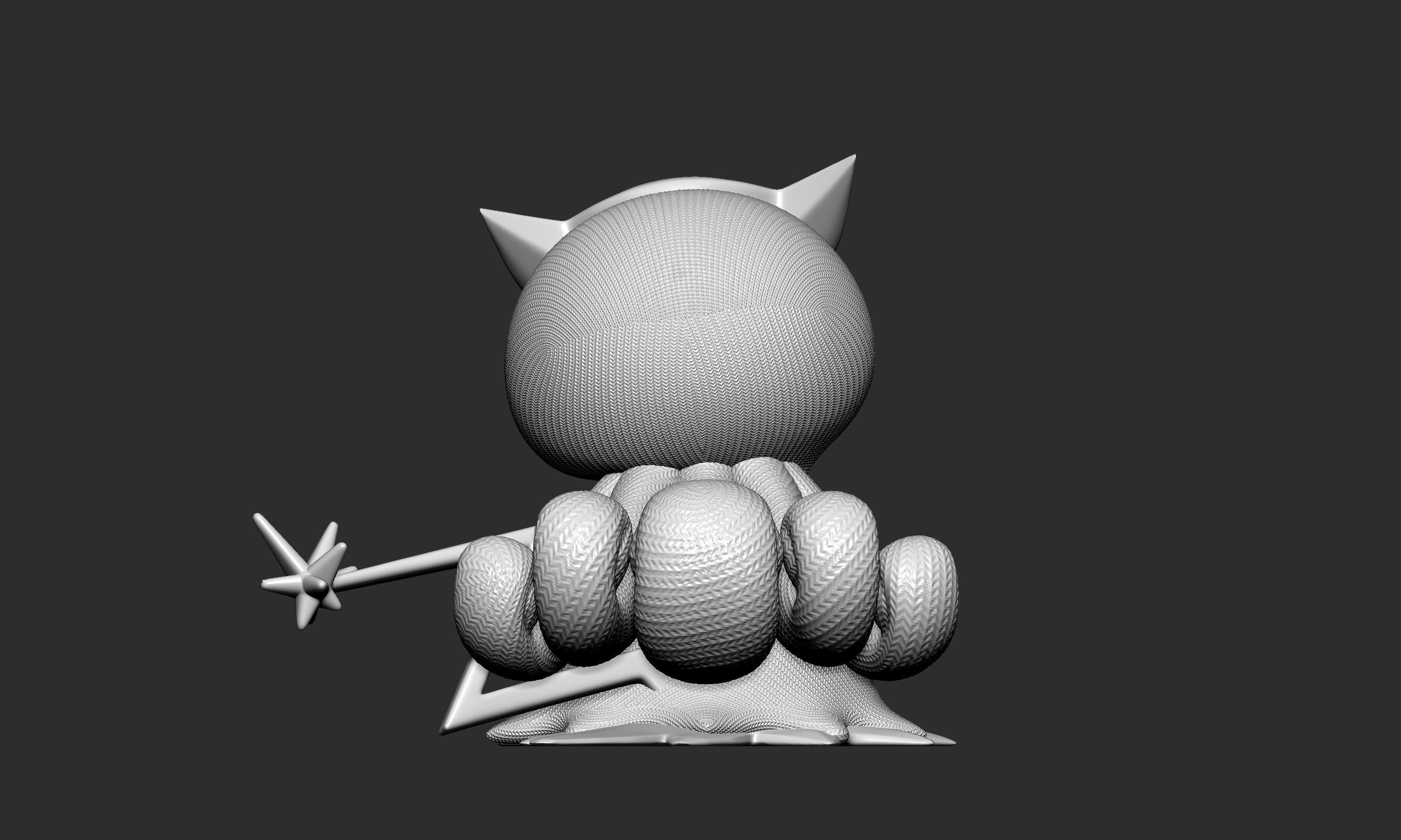 Pokemon - Mimikyu Raikou 3D print model_6