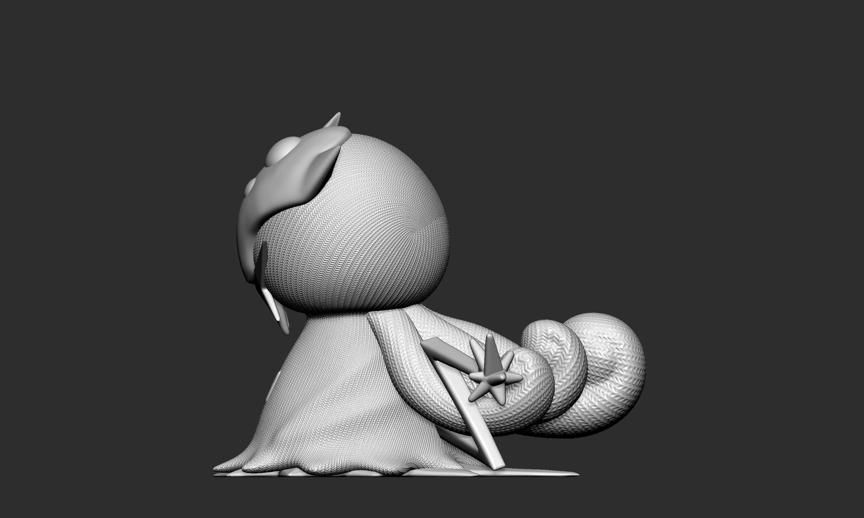 Pokemon - Mimikyu Raikou 3D print model_3