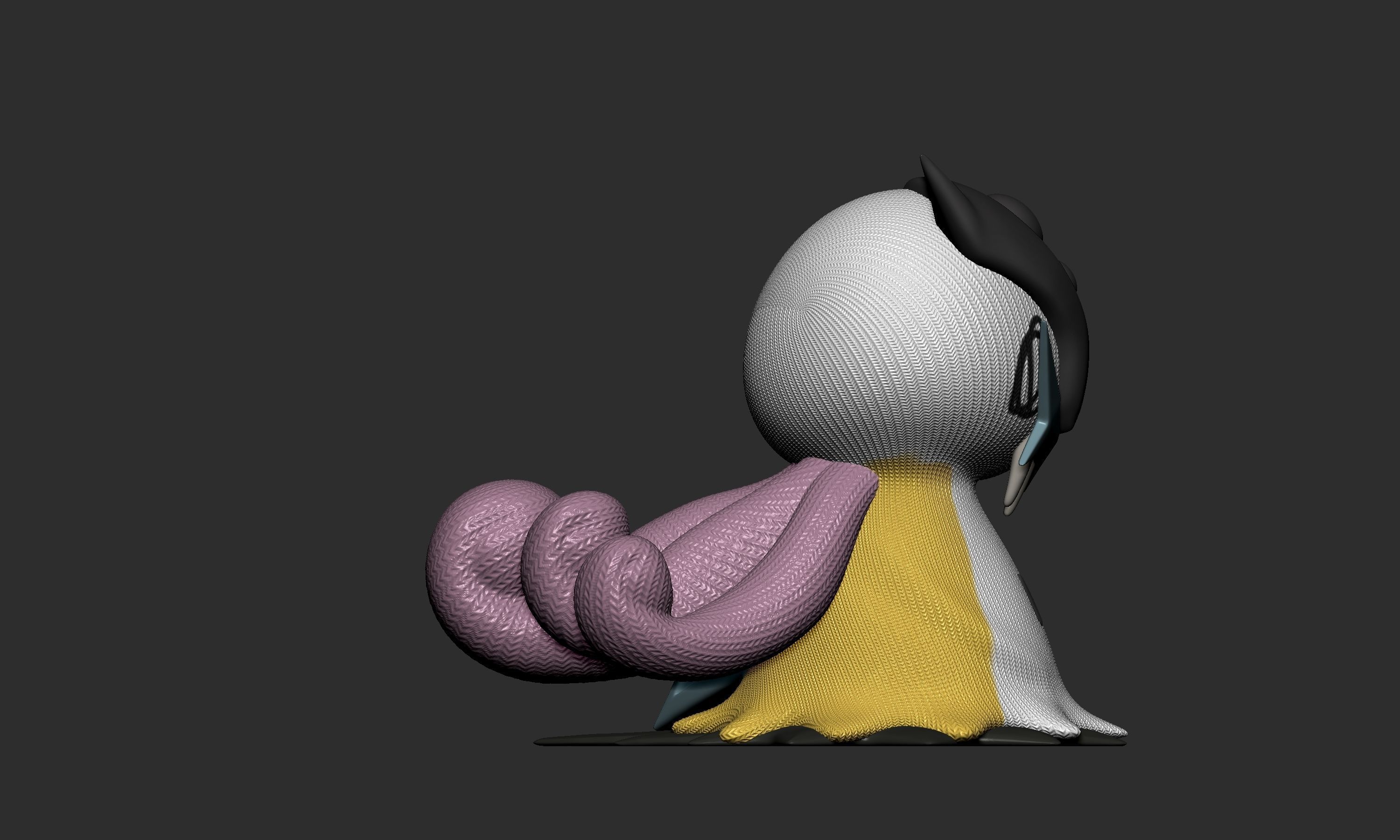 Pokemon - Mimikyu Raikou 3D print model_8