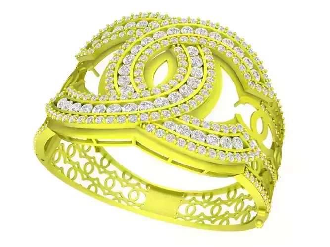 A7161 Custom Fashion Diamond Bangle Bracelets For Women