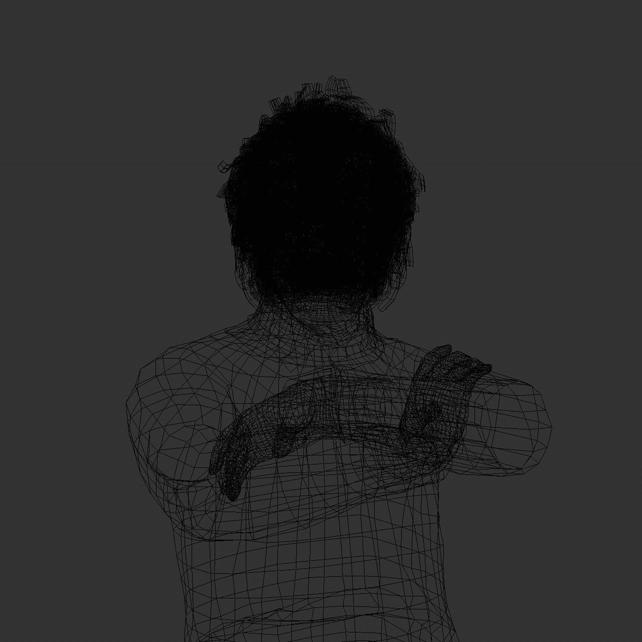 Albert Einstein 3D Model 3D model_4