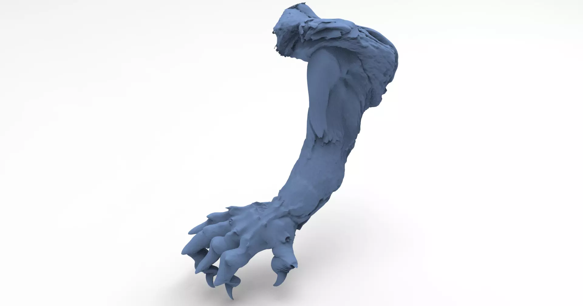 Goblin Clawed Tree branch 3D model