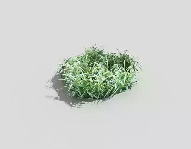 low poly grass