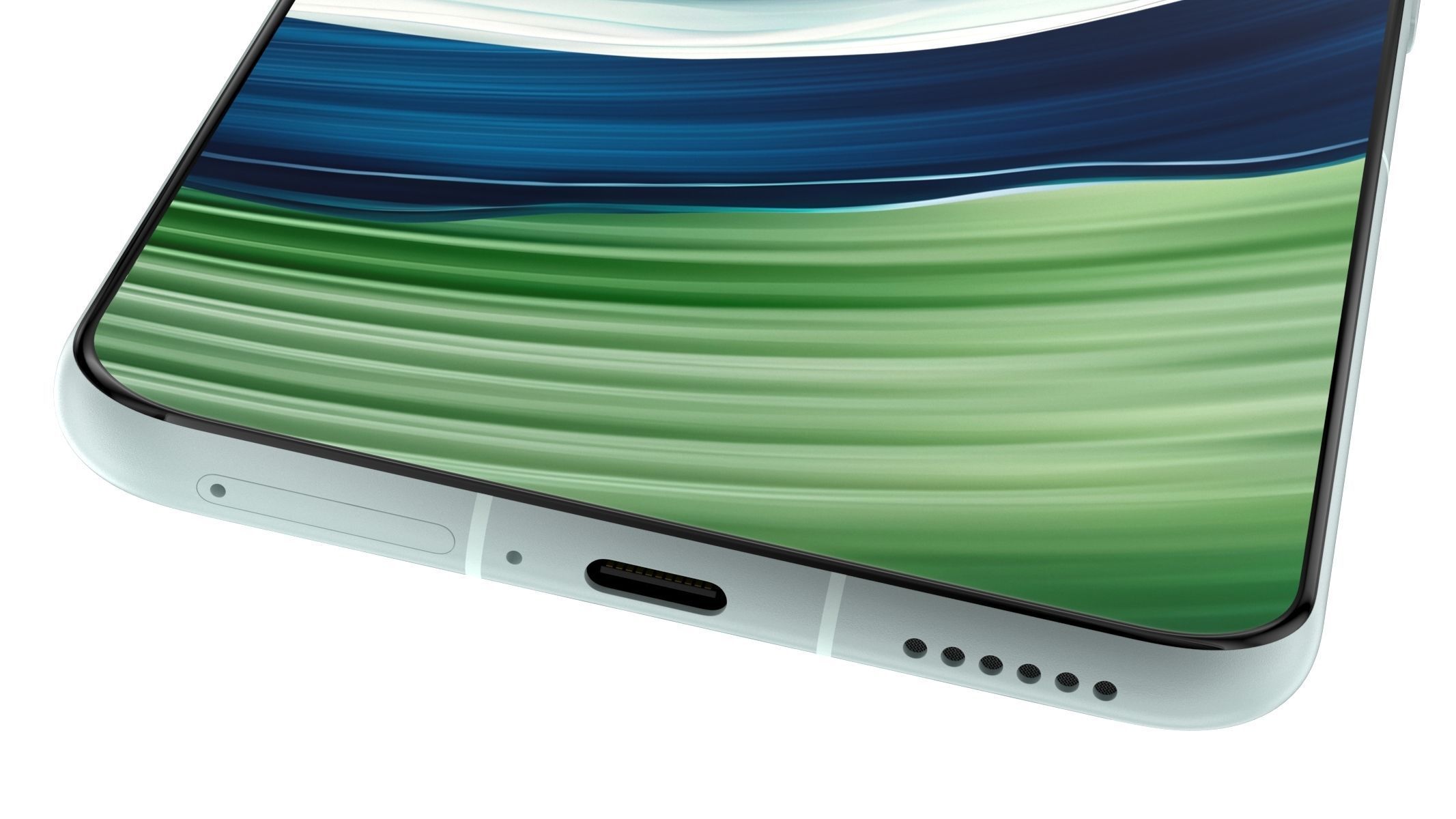 Huawei Mate 60 Turquoise  3D model_5